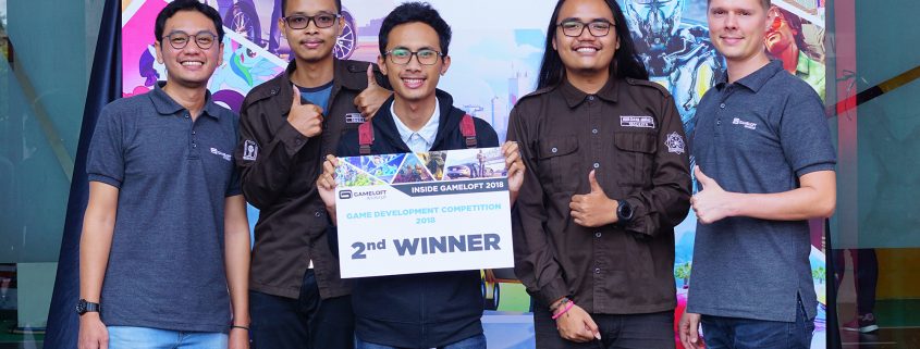 2nd winner game development competition 2018