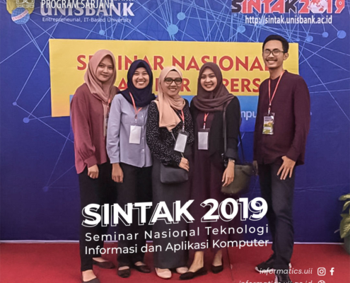Mahasiswa Informatika UII Presentasi di SINTAK 2019
