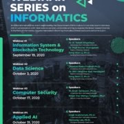 Webinar Series on Informatics