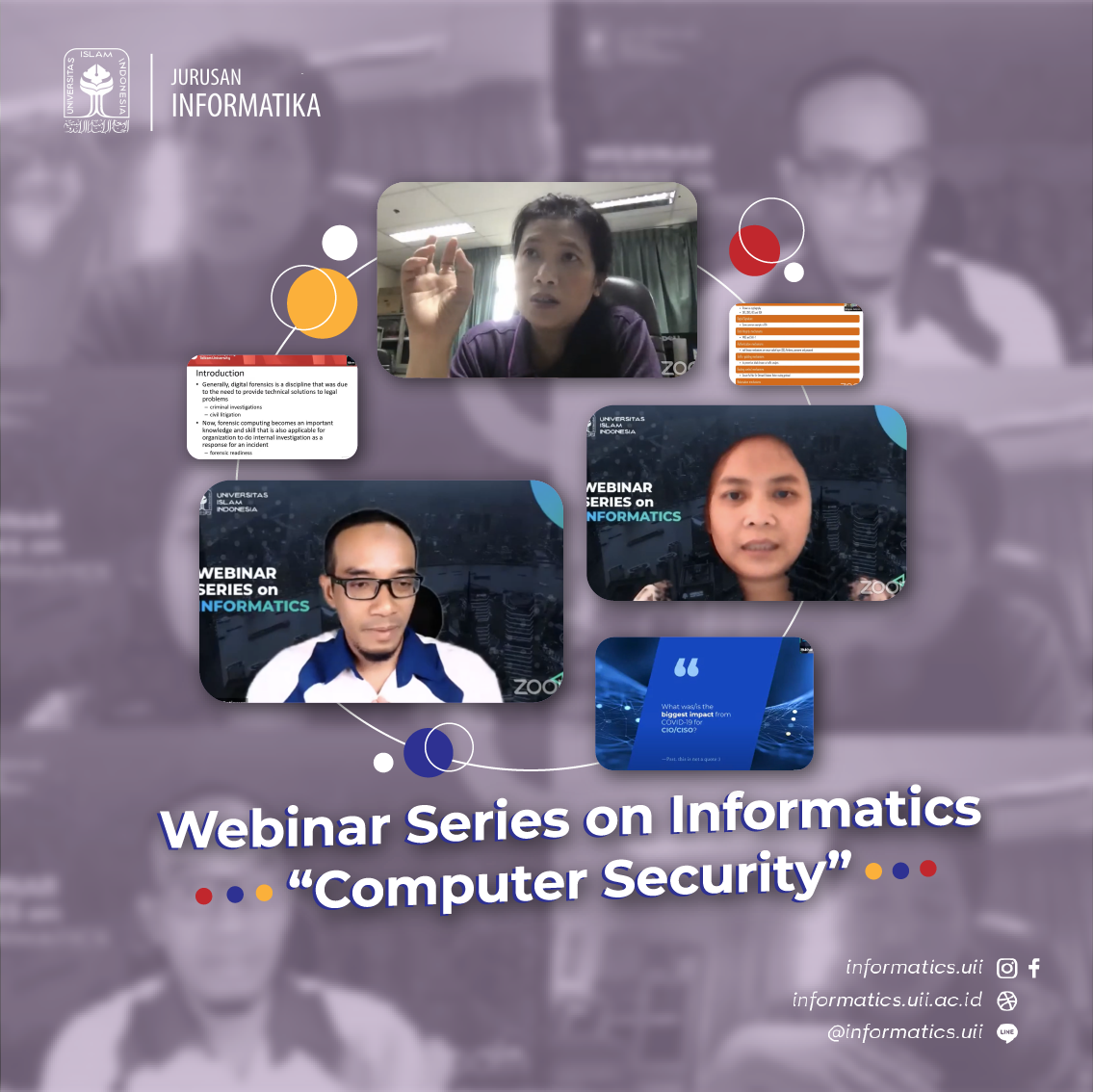 Webinar Series On Informatics Applied Ai And Computer Security