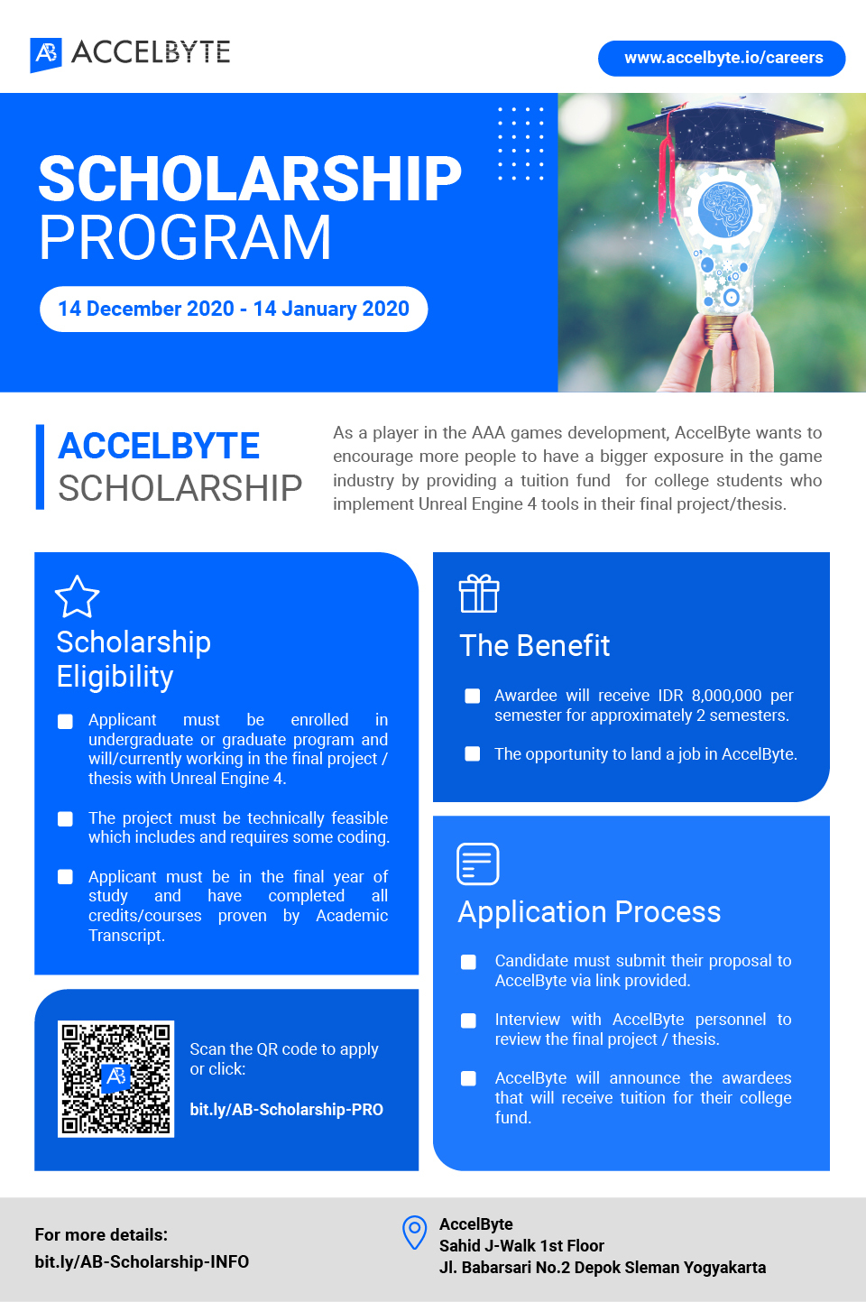 AccelByte Scholarship Program 2021