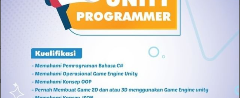 Unity Programmer Sophismata Global Indotama