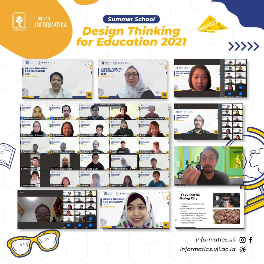 Collaboration UII and NXU: Design Thinking For Education Summer School 2021