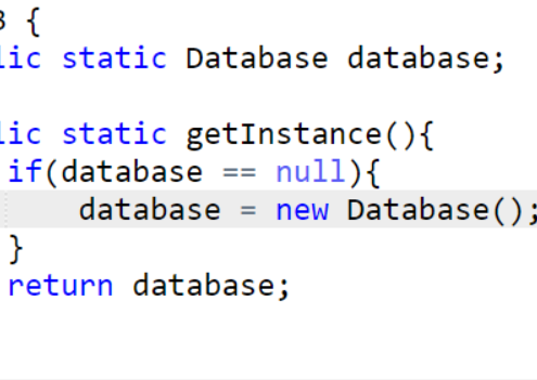 contoh singleton design pattern