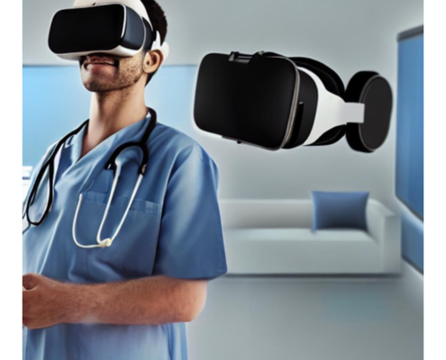 medical Virtual Reality - gambar ini di-generate oleh teknologi AI https://picsart.com/