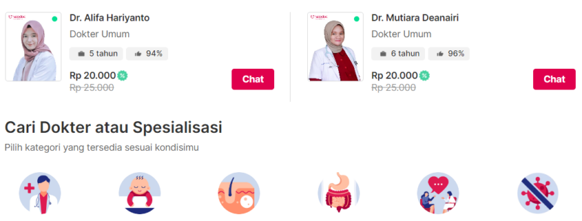 Fitur Rekomendasi Dokter di Halodoc