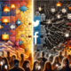 Media Sosial Pemecah Belah atau Pemersatu Umat - dibuat oleh DALL-E