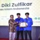 Tim The GrowTales UII di atas podium Juara 3 Entrepreneurship Award IX 2025 kategori Rencana Bisnis.
